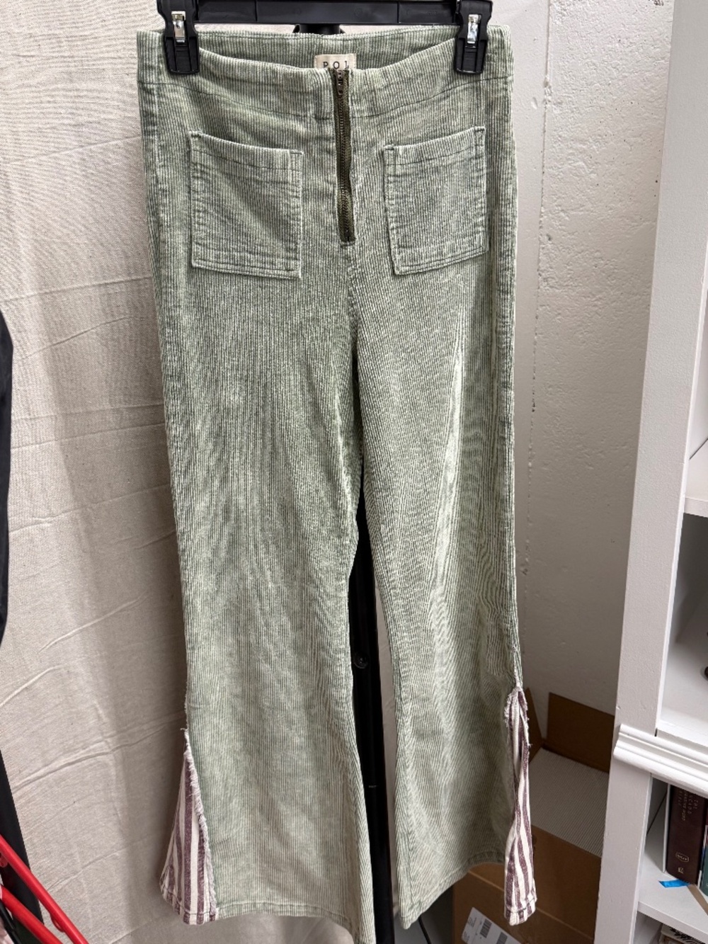 POL America Corduroy Flare Pants - Fourth of July